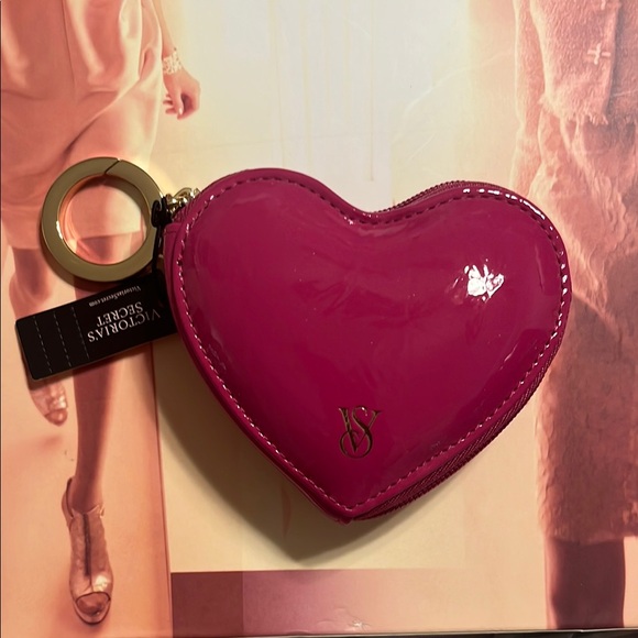 COPY - Victoria's Secret Pink Heart Coin Purse - Picture 3 of 10